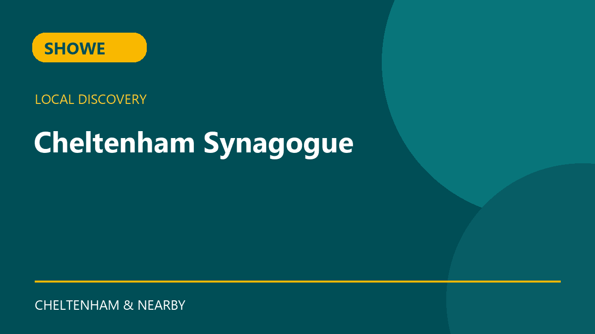 Welcome the Sabbath — Cheltenham Synagogue Visit