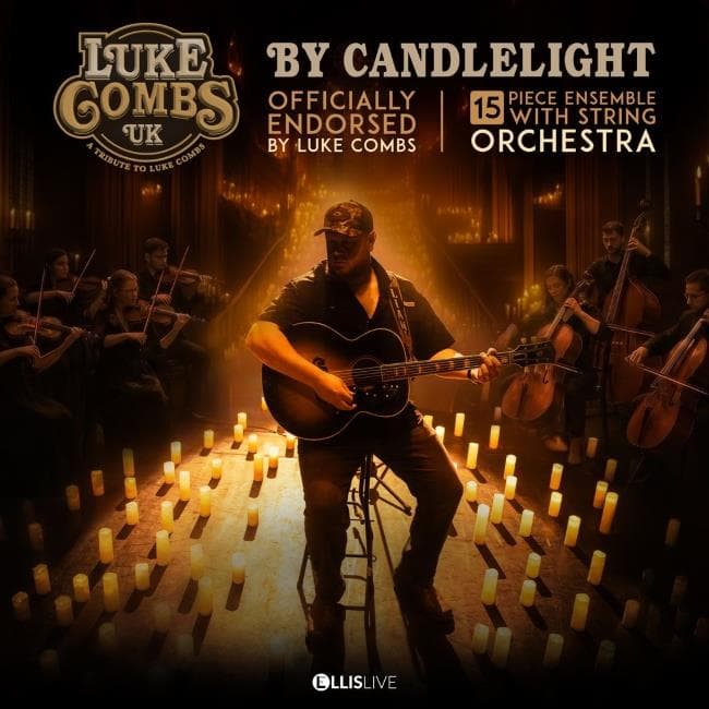 Luke Combs UK by Candlelight